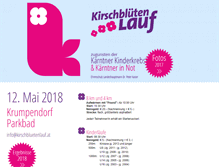 Tablet Screenshot of kirschbluetenlauf.at